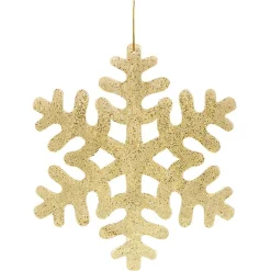 Flocon à paillettes doré XL-Gifi Best