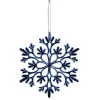 Flocon à suspendre brillant bleu ou blanc Ø10cm-Gifi Hot