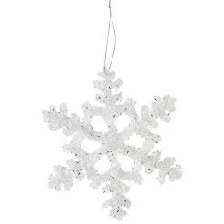 Flocon de neige à suspendre Noël Ø20 cm-Gifi Best