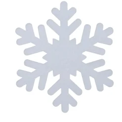 Flocon de neige décoratif blanc Noël-Gifi Best
