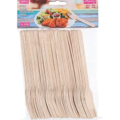 Fourchette en bois x50-Gifi Discount
