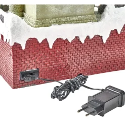 Fête foraine lumineuse animée musicale 58LED carrousel village de Noël-Gifi Online