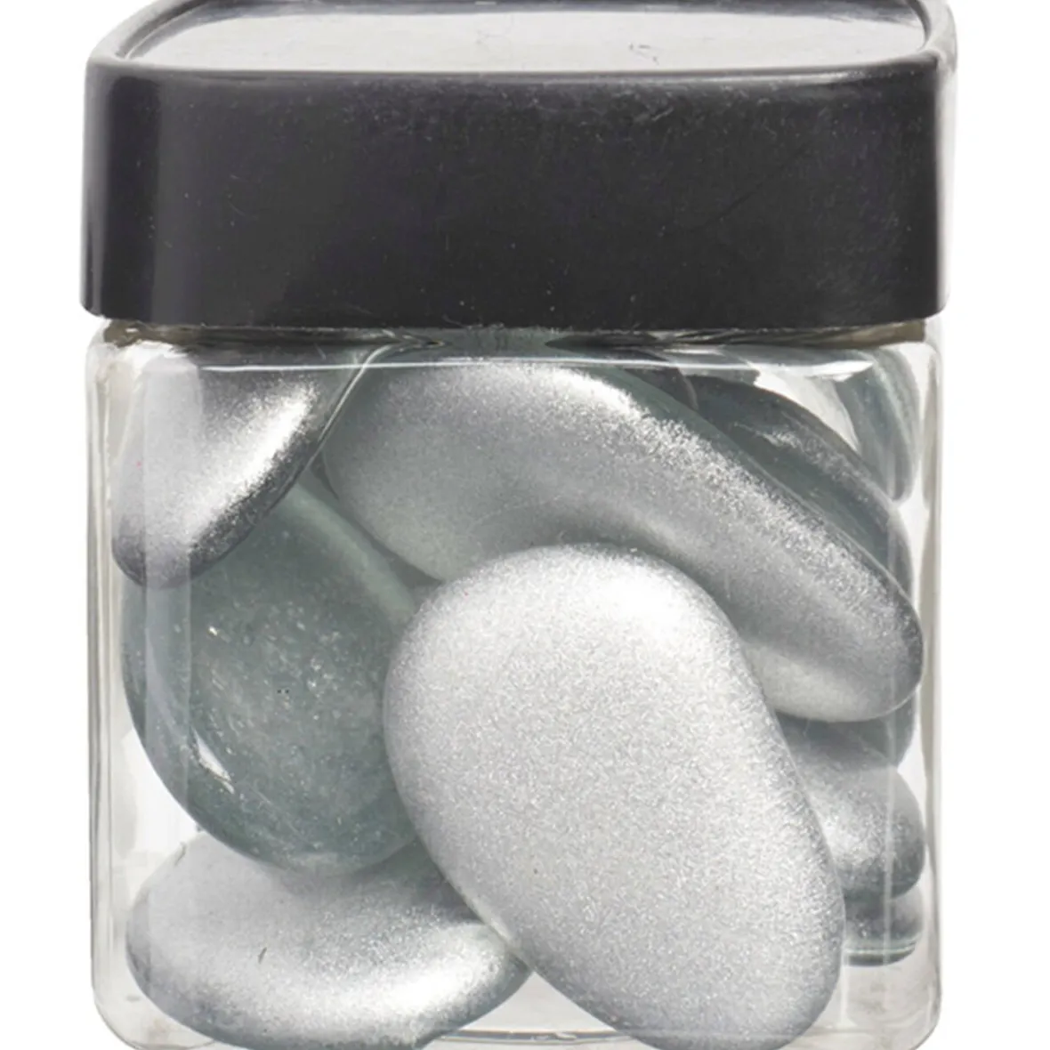 Galets décoratifs argentés-Gifi New