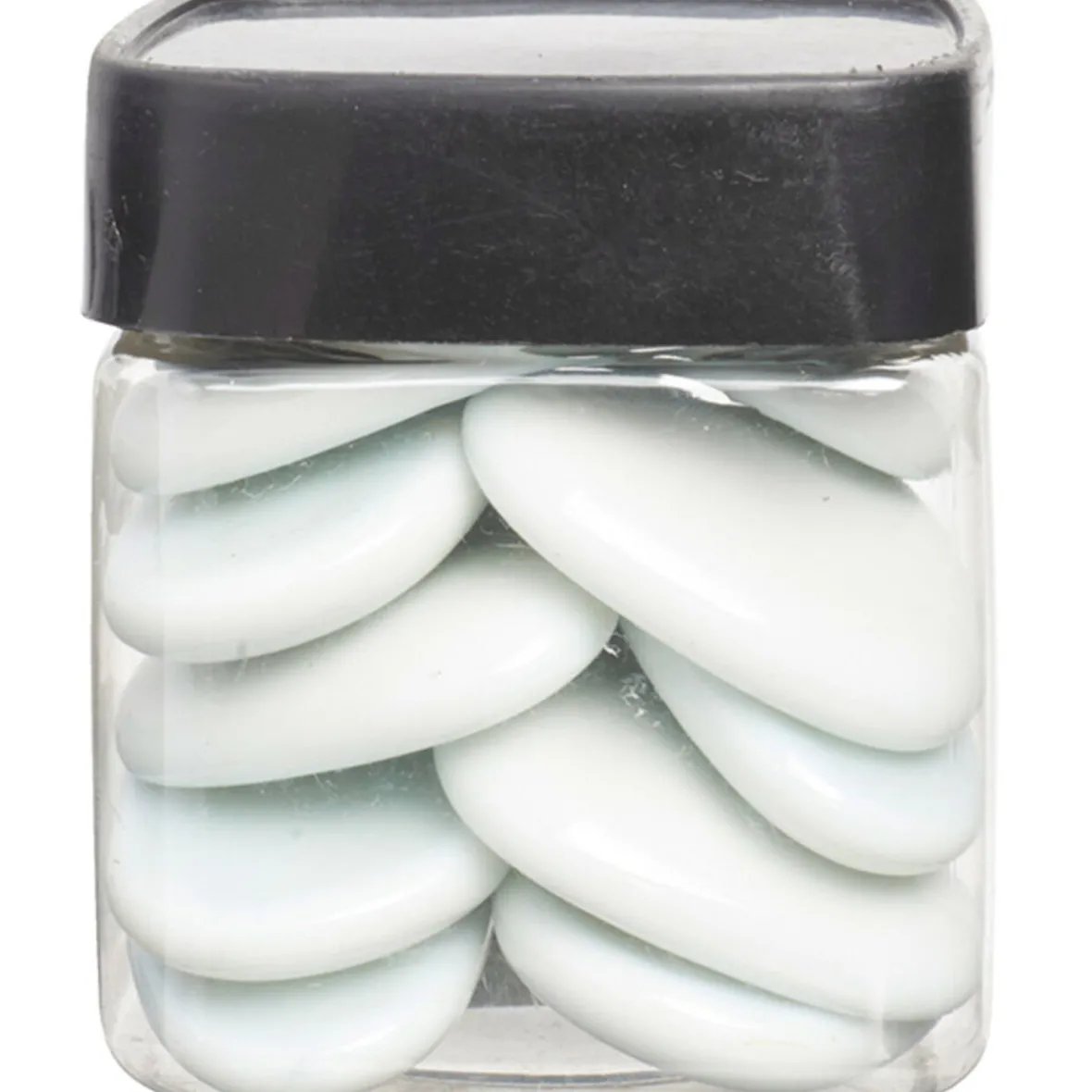 Galets décoratifs blancs-Gifi New