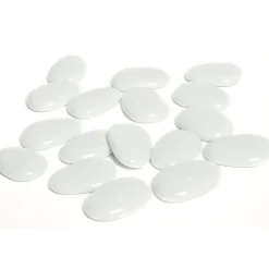 Galets décoratifs blancs-Gifi New