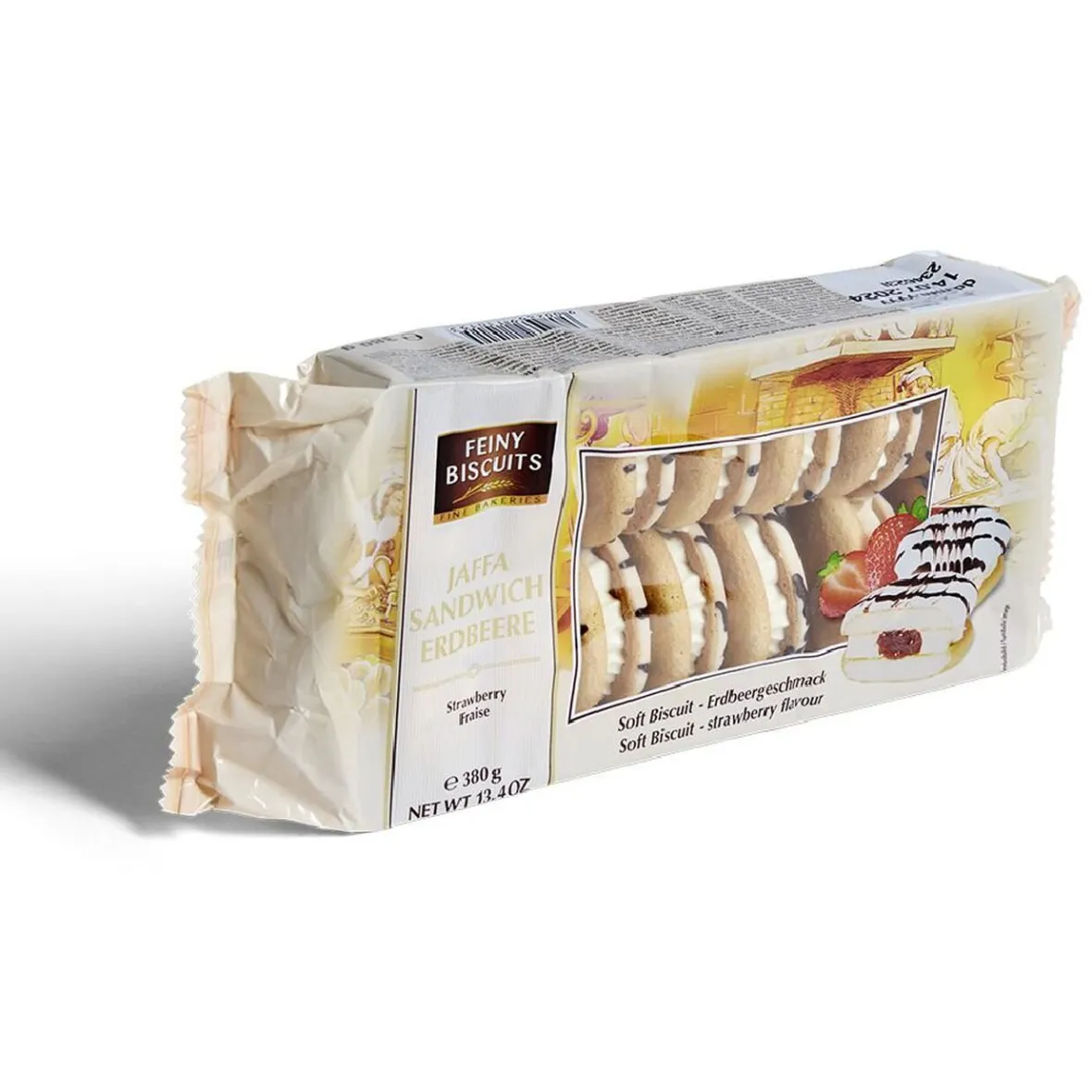 Gateaux fourrés fraise 380g-Gifi Discount