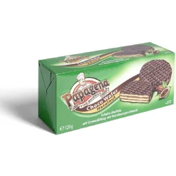 Gaufrette fourrée noisette glaçage chocolat noir 120gr-Gifi Discount