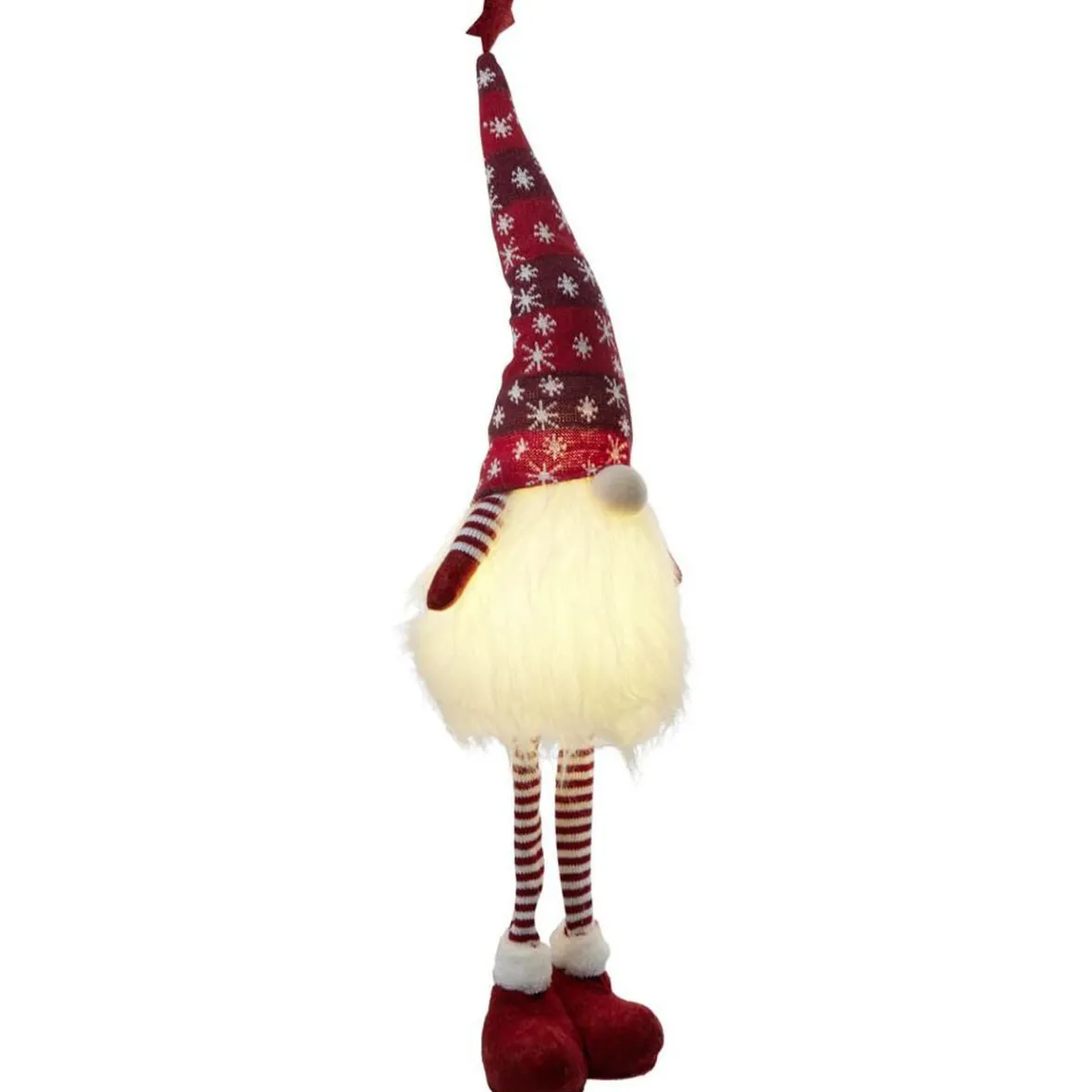 Gnome à poser lumineux grand modèle H34 cm-Gifi Online