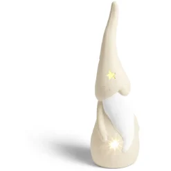 Gnome lumineux à poser beige H22,5cm-Gifi Sale