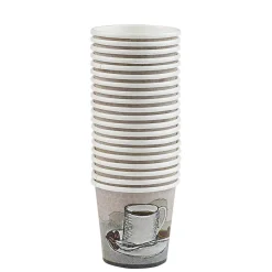 Gobelet à café en carton blanc crème 12 cl x20-Gifi Best