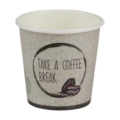 Gobelet à café en carton blanc crème 12 cl x20-Gifi Best