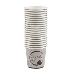 Gobelet à café en carton blanc crème 12 cl x20-Gifi Best