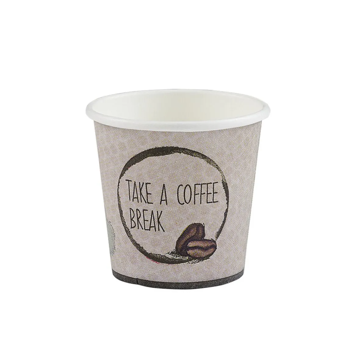 Gobelet à café en carton blanc crème 12 cl x20-Gifi Best