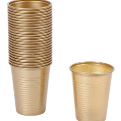 Gobelet doré x25-Gifi Outlet