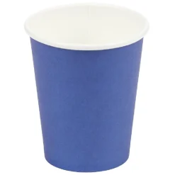 Gobelet en carton bleu 25cl x12-Gifi Online