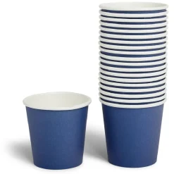 Gobelet en carton 36cl Bleu nuit x20-Gifi Discount