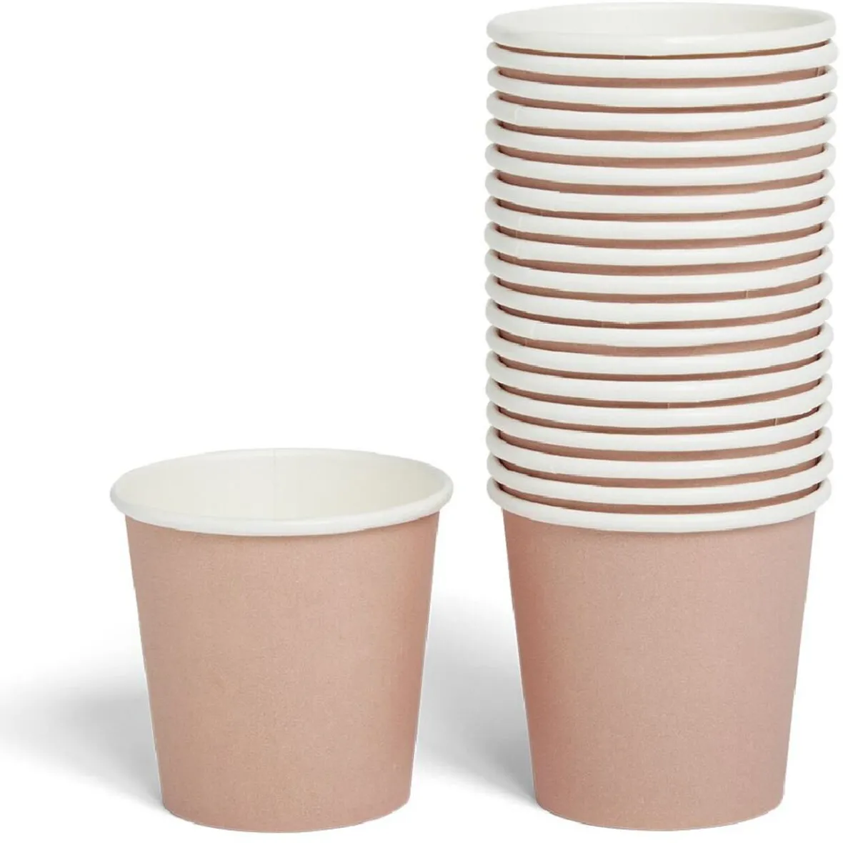 Gobelet en carton 36cl Rose x20-Gifi Outlet