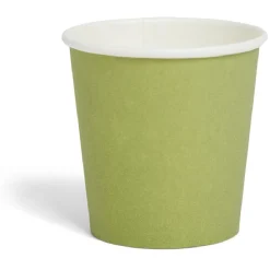 Gobelet en carton 36cl Vert olive x20-Gifi Hot