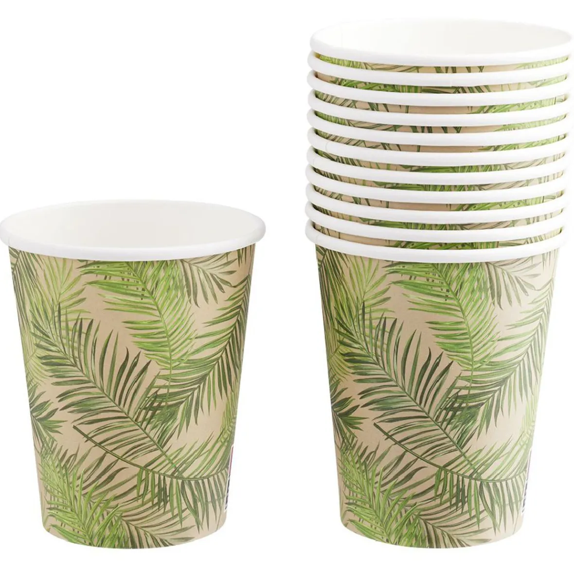 Gobelet en carton décor nature 24 cl x20-Gifi Hot