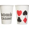 Gobelet en carton design Casino x10-Gifi New