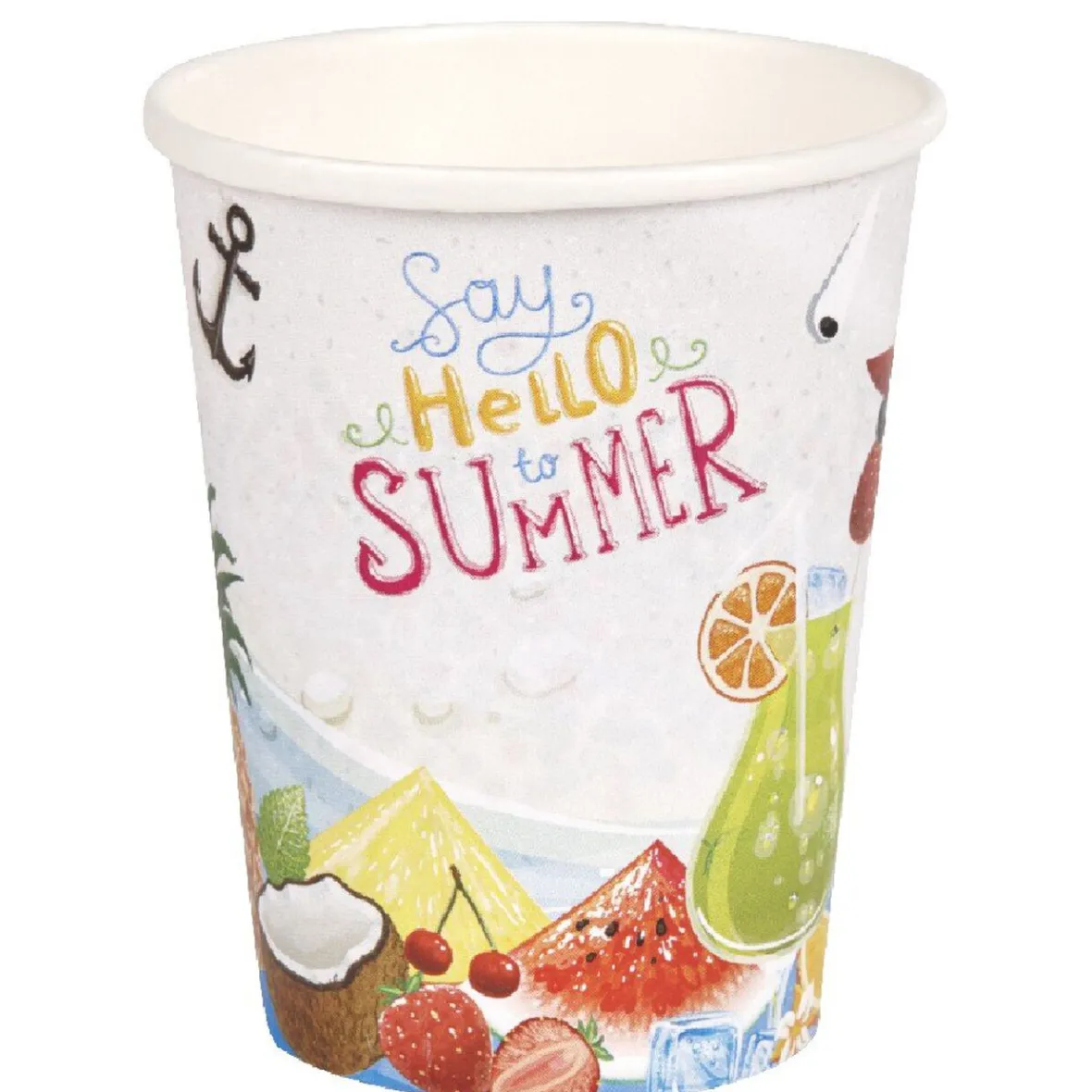 Gobelet en carton délice d été x10-Gifi Clearance