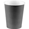 Gobelet en carton gris et blanc 25 cl x12-Gifi Outlet