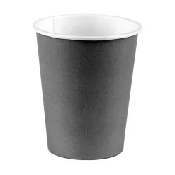 Gobelet en carton gris et blanc 25 cl x12-Gifi Outlet