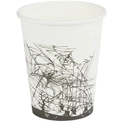 Gobelet en carton Halloween motif toile et fantôme 25cl x10-Gifi Outlet