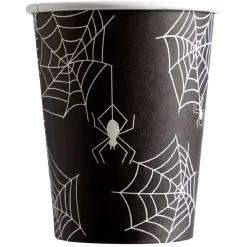 Gobelet en carton motif araignée 25cl x10-Gifi Hot