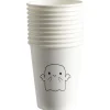 Gobelet en carton motif fantôme 25cl x10-Gifi Online