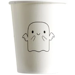 Gobelet en carton motif fantôme 25cl x10-Gifi Online