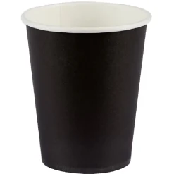 Gobelet en carton noir et blanc 25 cl x12-Gifi Discount