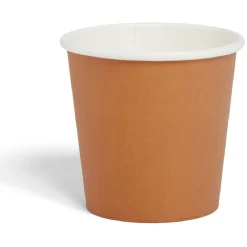 Gobelet en carton orange 12cl x20-Gifi Discount