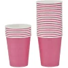 Gobelet en carton rose fuchsia x25-Gifi Clearance