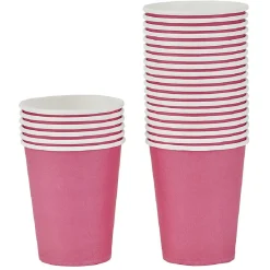 Gobelet en carton rose fuchsia x25-Gifi Clearance