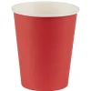 Gobelet en carton rouge et blanc 25 cl x12-Gifi New