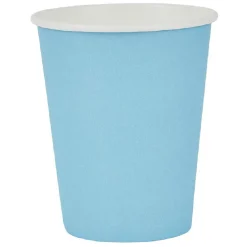 Gobelet en carton turquoise x25-Gifi New