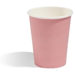 Gobelet en carton uni corail x10-Gifi Hot