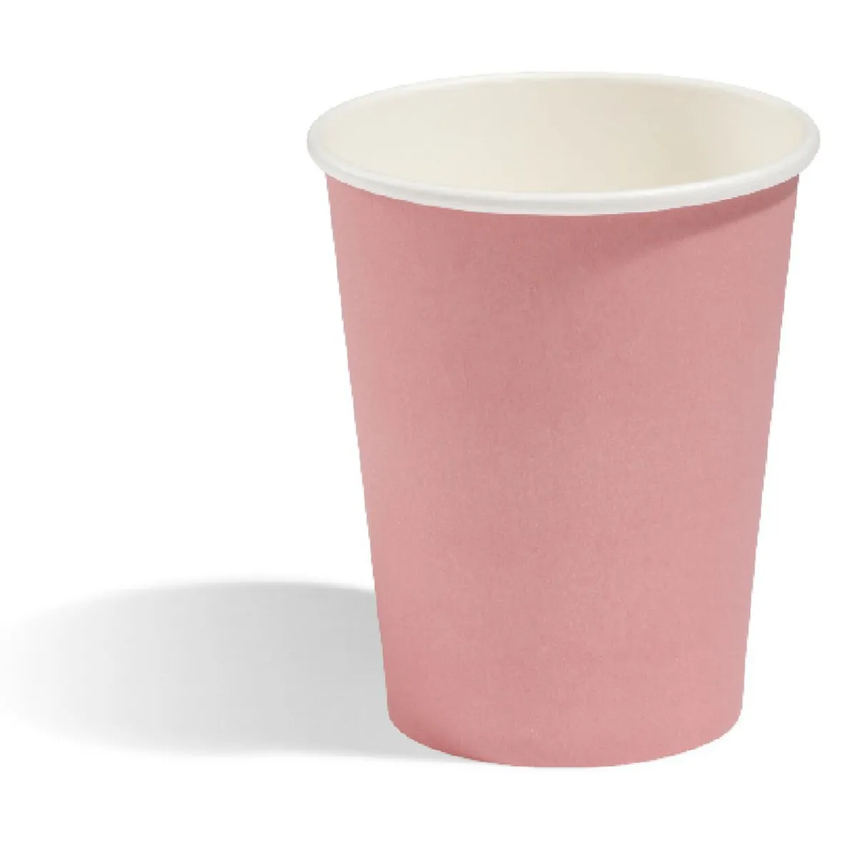 Gobelet en carton uni corail x10-Gifi Hot