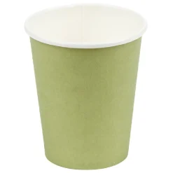 Gobelet en carton vert 25cl x12-Gifi Online