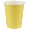 Gobelet jaune en carton 25 cl x12-Gifi Best