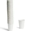 Gobelet jetable en carton uni blanc x50-Gifi Discount