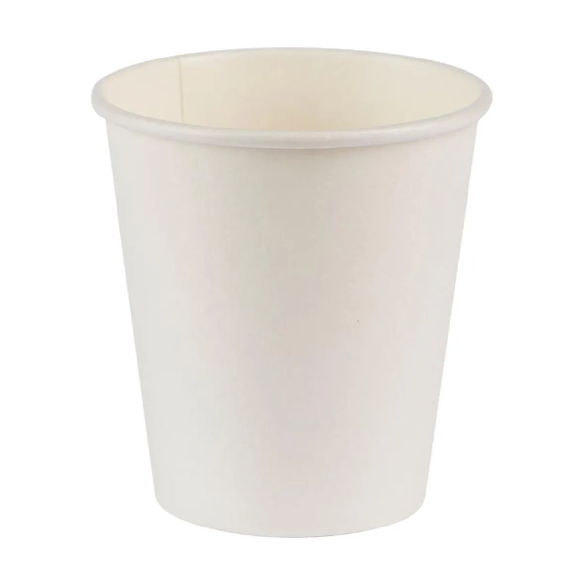 Gobelet jetable en carton uni blanc x50-Gifi Discount