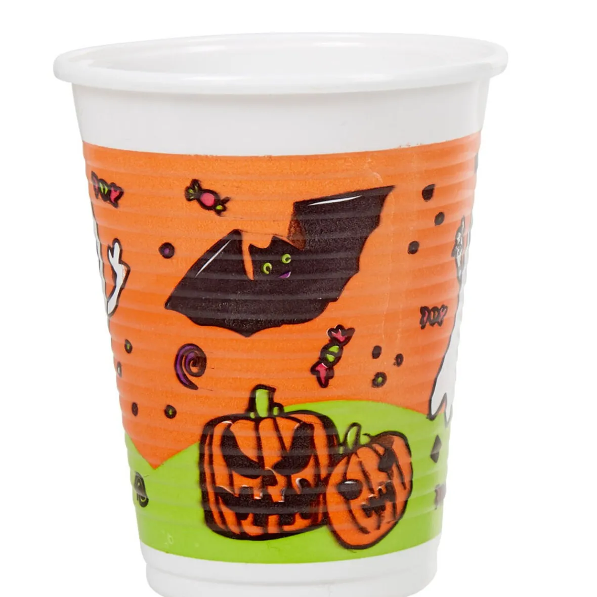 Gobelet multicolore design fantôme x10-Gifi Best