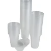 Gobelet plastique transparent réutilisable x100-Gifi Clearance