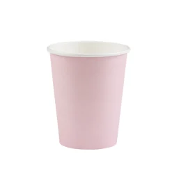 Gobelet rose en carton 25 cl x12-Gifi