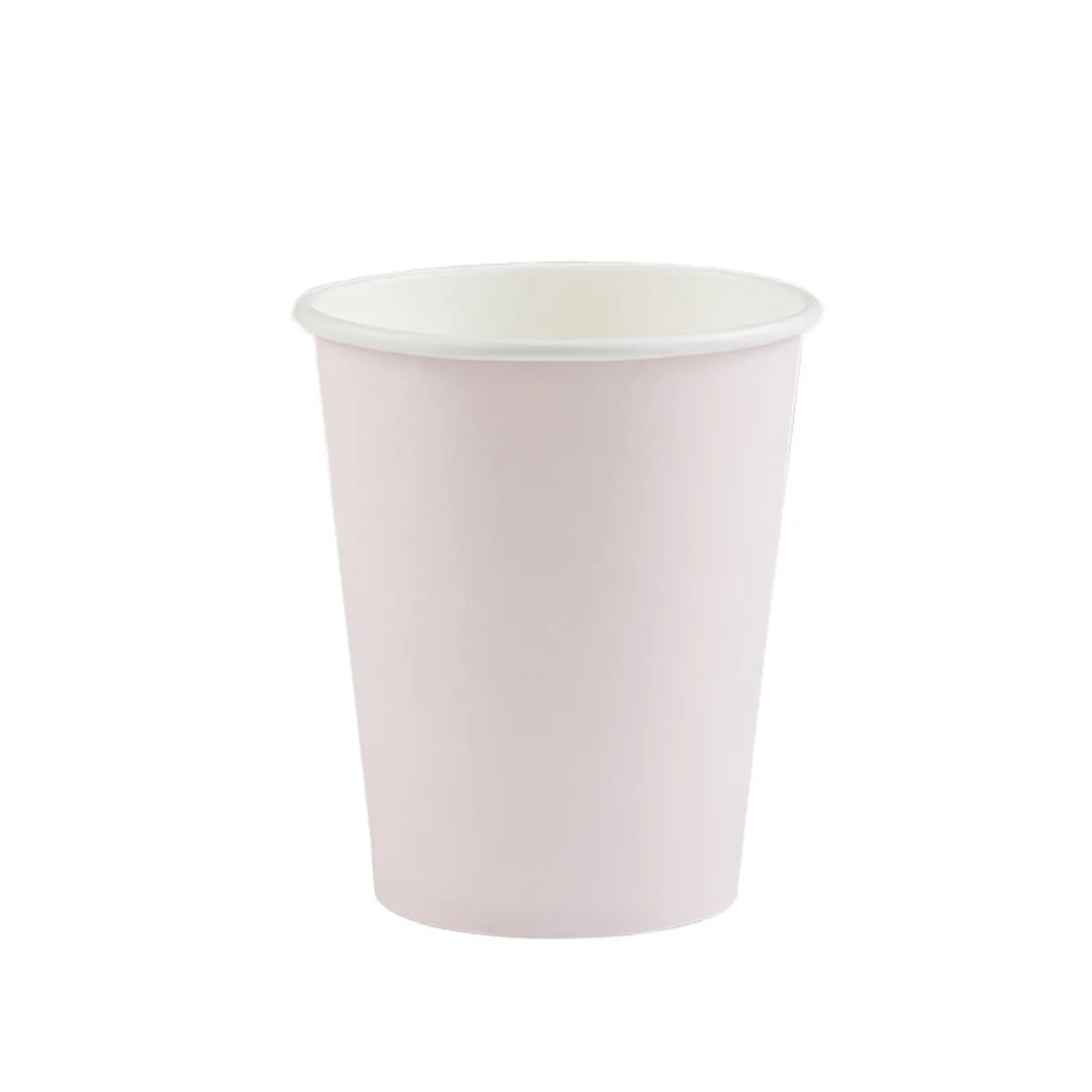 Gobelet rose pâle en carton 25 cl x12-Gifi Online