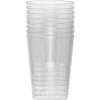 Gobelet transparent en plastique réutilisable 30 cl x8-Gifi Sale