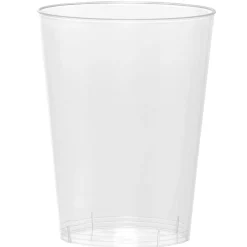 Gobelet transparent en plastique réutilisable 30 cl x8-Gifi Sale