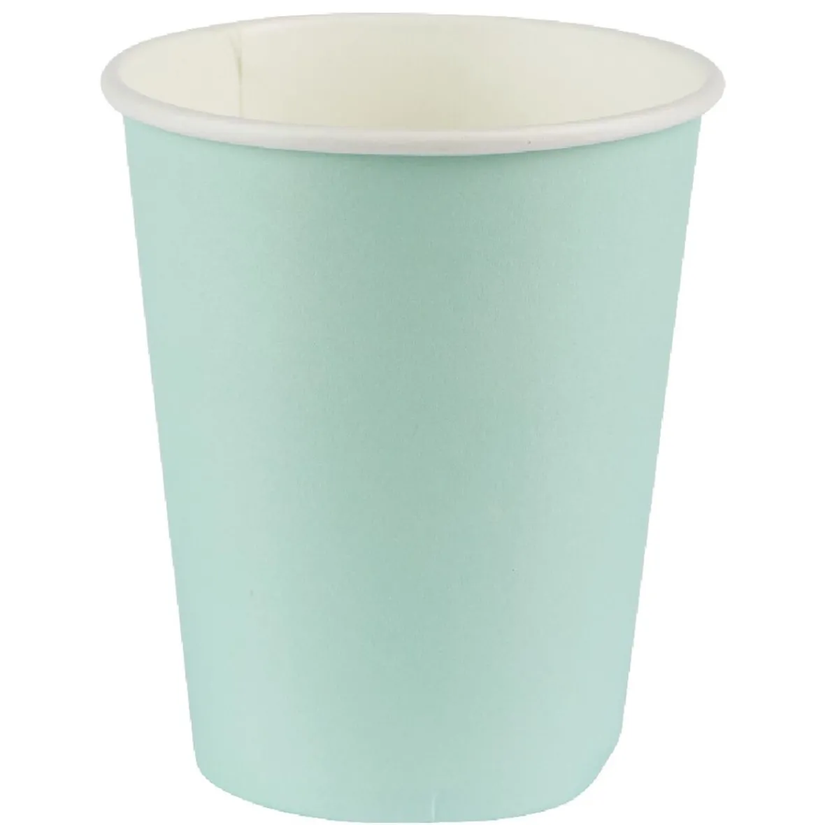 Gobelet vert d'eau en carton 25 cl x12-Gifi Outlet